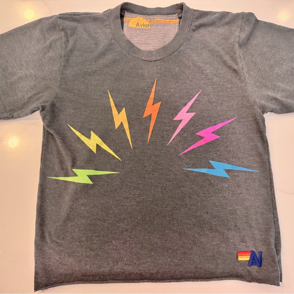 Aviator Nation boyfriend tee- XS